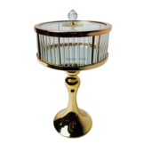 Elegance Decoratie bus met voet