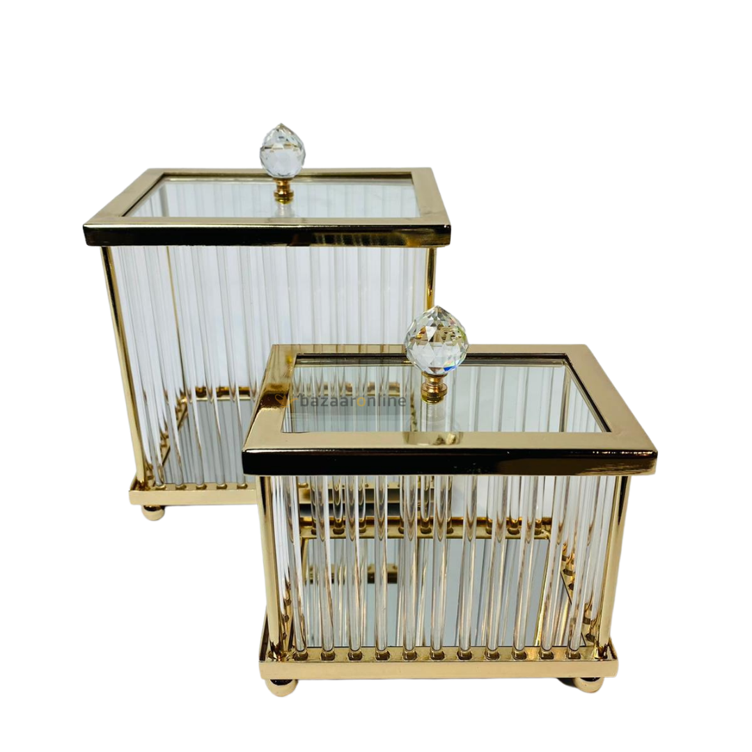 Elegance Decoratie bus rechthoekig | Small