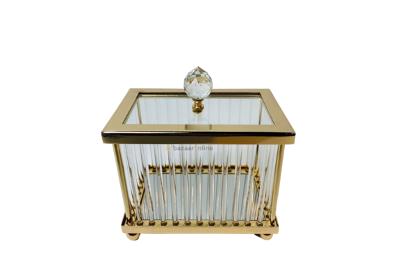 Elegance Decoratie bus rechthoekig | Small