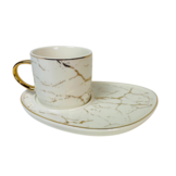 Koffieset - Lenel - Wit Goud