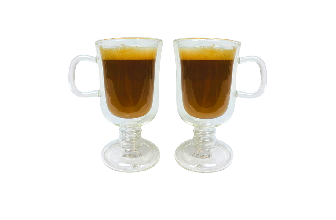 vloeistof Efficiënt Meestal Dubbelwandige latte macchiato glazen met oor | Shop nu - Bazaaronline