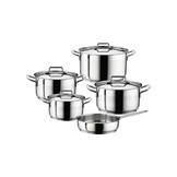 Pannenset 5- delig - Inductie - Hascevher 18/10