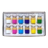 Theeglazen mix colors - 12 stuks