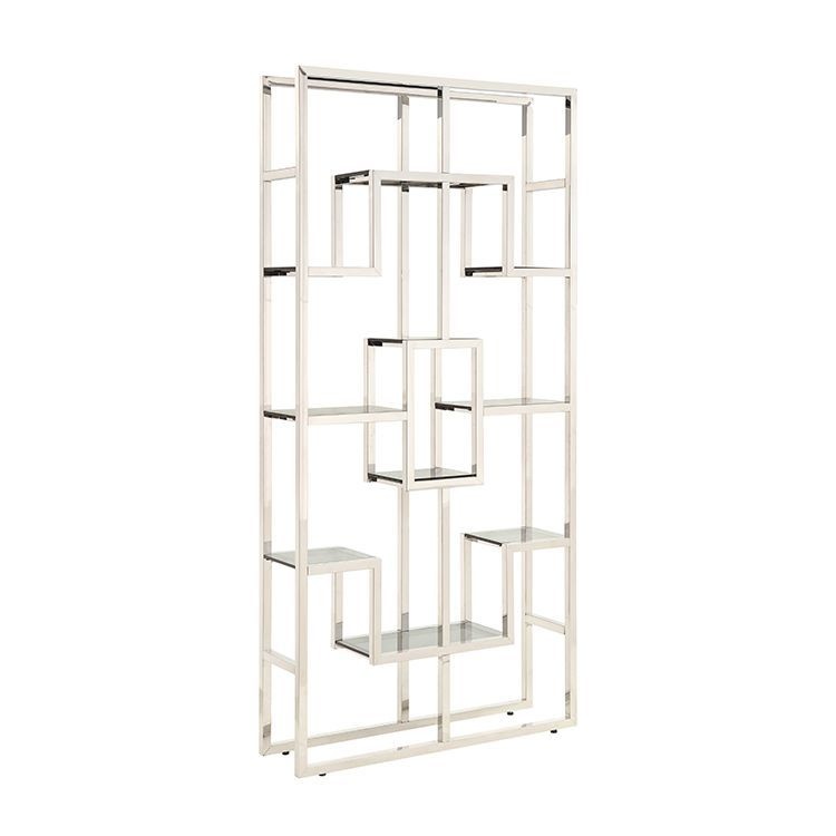 Wandmeubel Herz zilverkleurig 100 x 40 x 180 CM