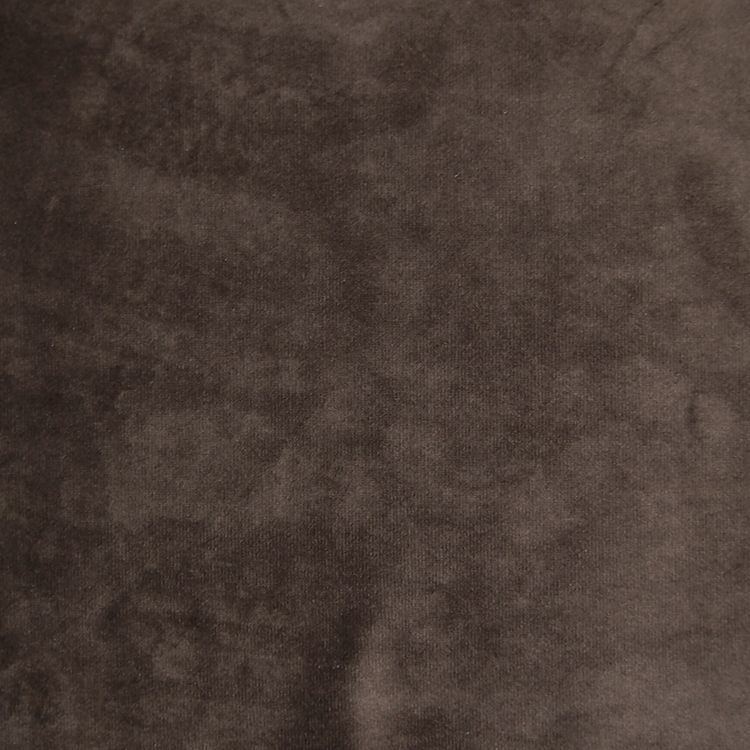 Eetkamerstoel Emillia Zilver | Bruin stof