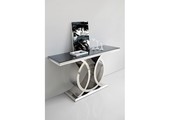 Sidetable Napoli 150 x 45  x 80 cm - Zwart glas