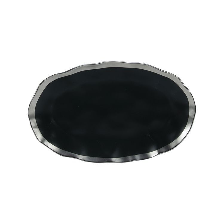 Bricard Dole Serviesset set 25-delig Zwart/Zilver