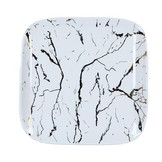 Bricard Marbel Serviesset 25-delig Wit