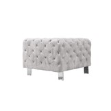 Campania Fauteuil | Lichtgrijs Stof