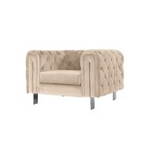 Campania Fauteuil | Taupe Stof