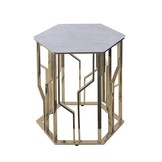 Bijzettafel Taranto  - Goud - 55x55x55cm