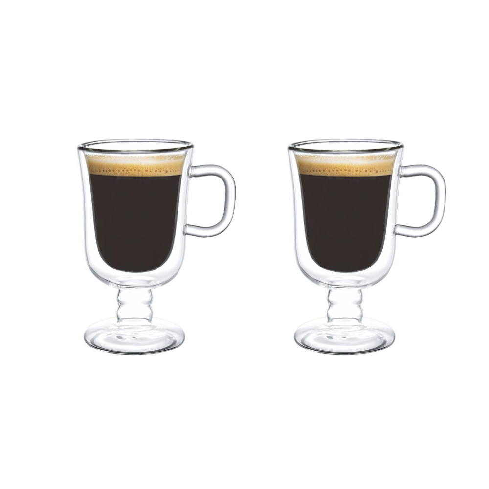vloeistof Efficiënt Meestal Dubbelwandige latte macchiato glazen met oor | Shop nu - Bazaaronline