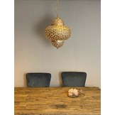Hanglamp Marrakech Goud - Groot 45 cm - Oosterse hanglamp