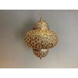 Hanglamp Marrakech Goud - Groot 45 cm - Oosterse hanglamp
