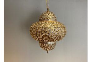 Hanglamp Marrakech Goud - Groot 45 cm - Oosterse hanglamp