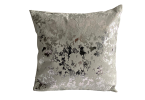 KUSSEN DENZEL WIT ZILVER 45x45 CM