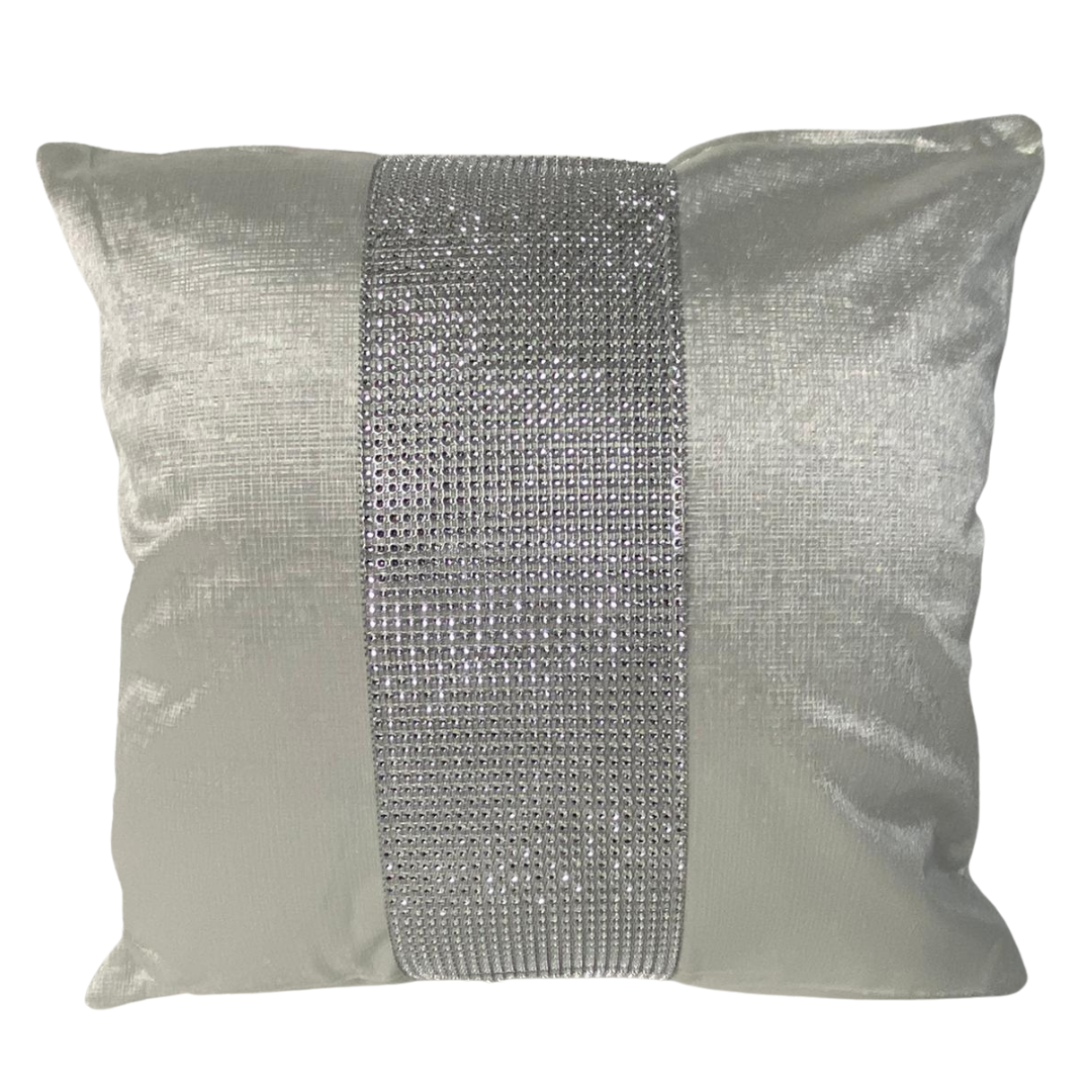 KUSSEN GLITTER BEIGE 45x45 CM