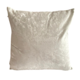 KUSSEN VELVET GEBROKEN WIT 45x45 CM - Copy