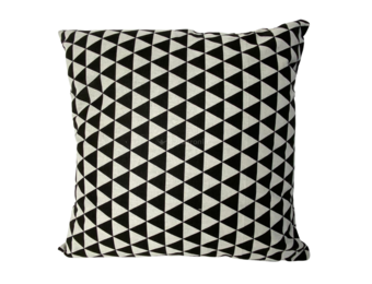 KUSSEN BLACK AND WHITE 45x45 CM