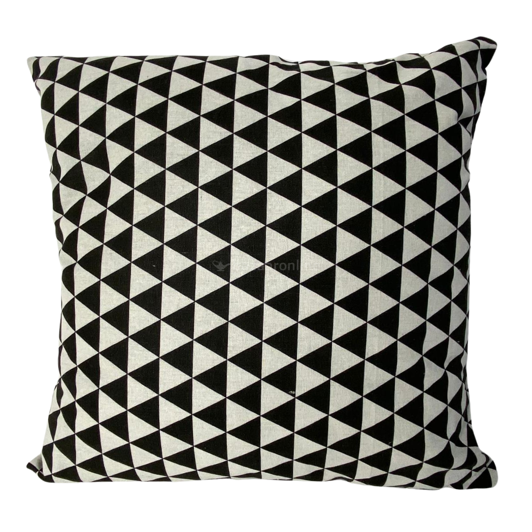 KUSSEN BLACK AND WHITE 45x45 CM