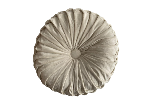 SIERKUSSEN ROND LICHTBEIGE Ø  30 CM