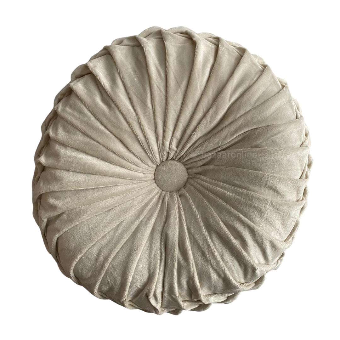 SIERKUSSEN ROND LICHTBEIGE Ø 30 CM