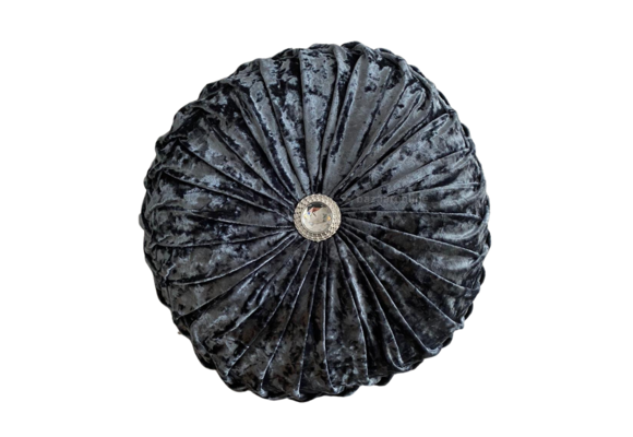 SIERKUSSEN ROND BLAUWGRIJS Ø  35 CM