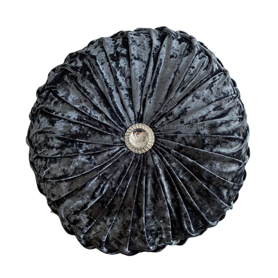 SIERKUSSEN ROND BLAUWGRIJS Ø 35 CM