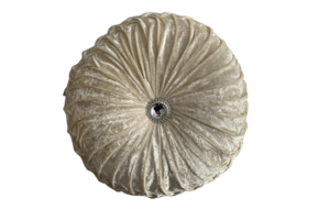 SIERKUSSEN ROND LICHTBEIGE Ø  35 CM