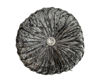 SIERKUSSEN ROND DONKERGRIJS Ø 35 CM