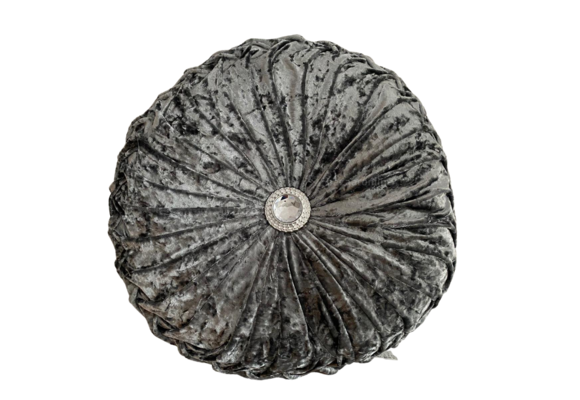 SIERKUSSEN ROND DONKERGRIJS Ø  35 CM