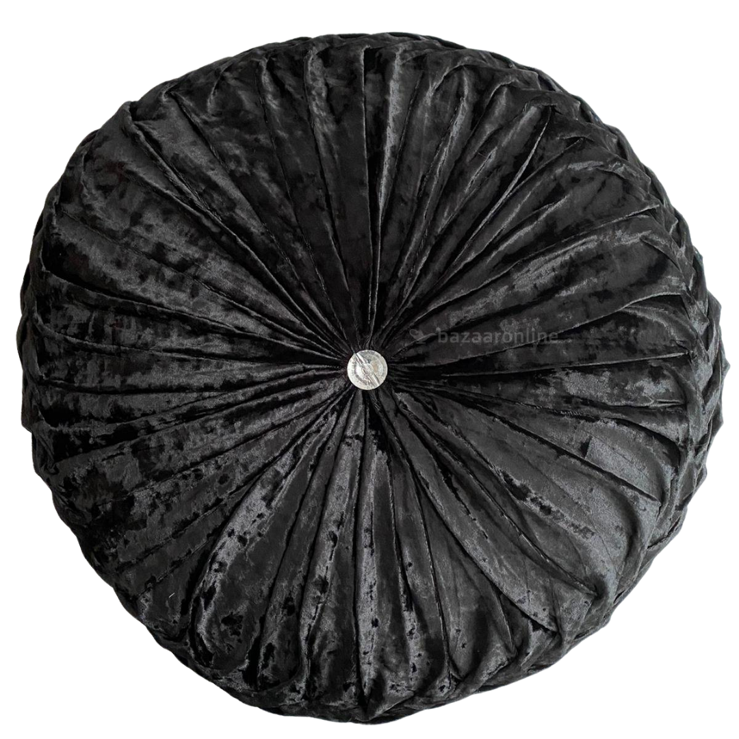SIERKUSSEN ROND ZWART Ø  50 CM