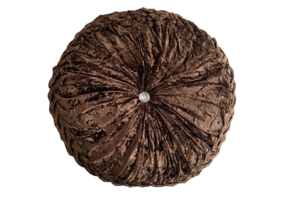 SIERKUSSEN ROND BRUIN Ø  50 CM
