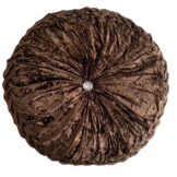 SIERKUSSEN ROND BRUIN Ø  50 CM