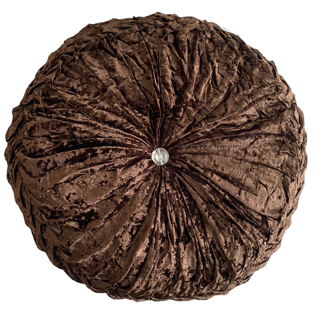 SIERKUSSEN ROND BRUIN Ø  50 CM