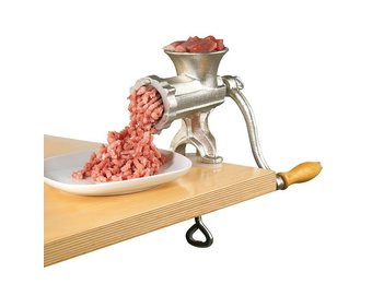 Vleesmolen met handvat