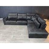 Hoekbank Louis Antraciet Velvet