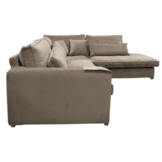 Hoekbank Rio Taupe Velvet