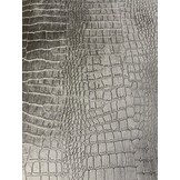 Croco Dubbele Lounge Champagne kleur Velvet