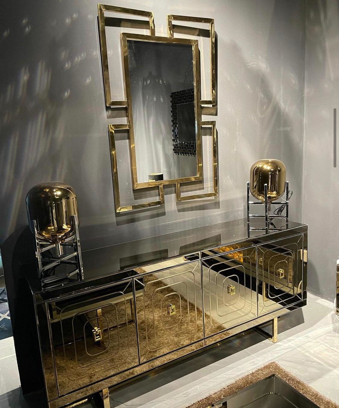 Salontafel Cambridge Sepia / Goud