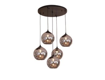 Hanglamp Illusion Smoking glass 5 lichts