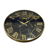 Klok Rixos - Marmer  Goud | Romeinse cijfers