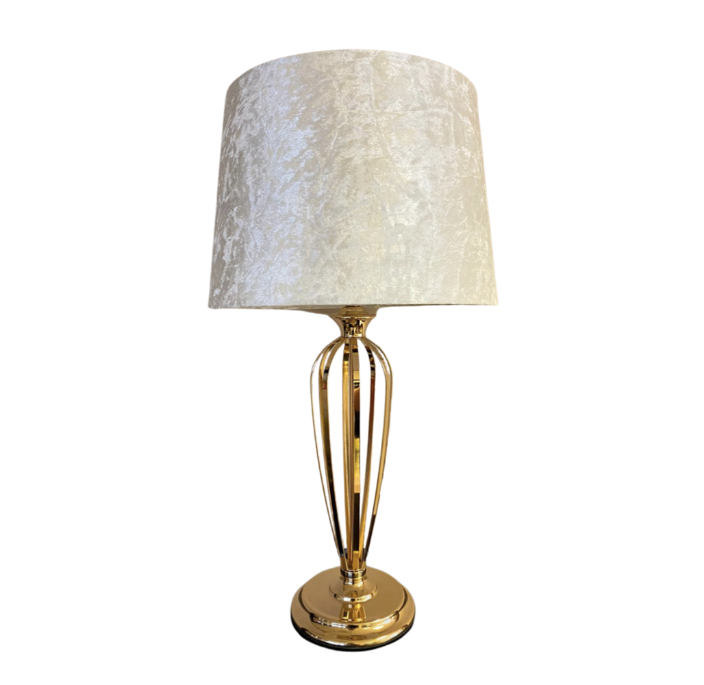 Tafellamp Marseille - Goud  incl. Velours kap