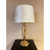 Tafellamp Marseille - Goud  incl. Velours kap