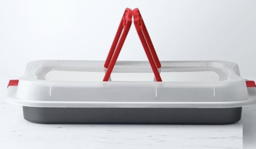 Bakvorm met draagdeksel 42cm