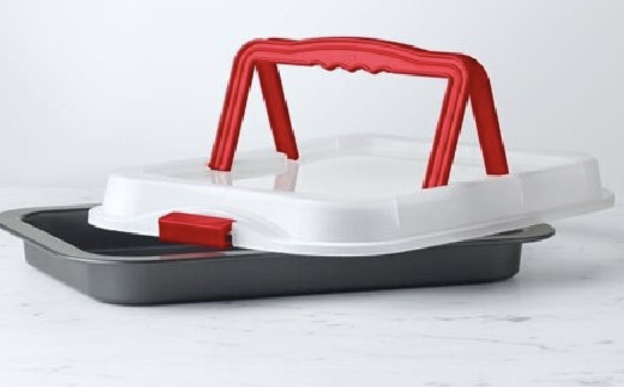 Bakvorm met draagdeksel 42cm