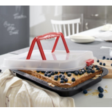 Bakvorm met draagdeksel 42cm