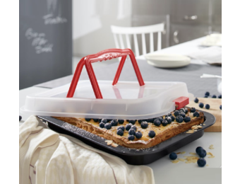 Bakvorm met draagdeksel 42cm