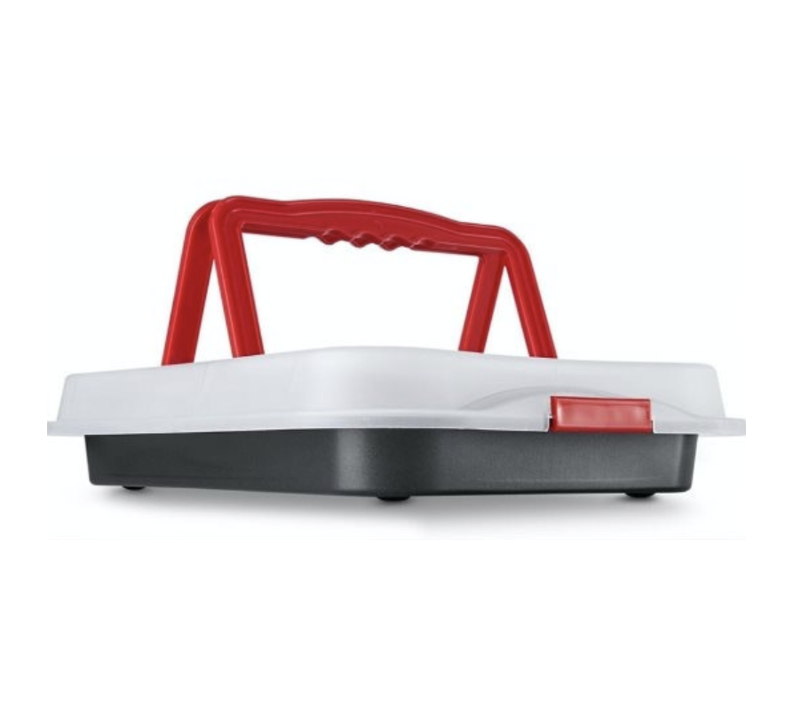 Bakvorm met draagdeksel 42cm