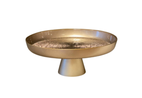 Gebaksschaal Duomo taupe - 35 cm